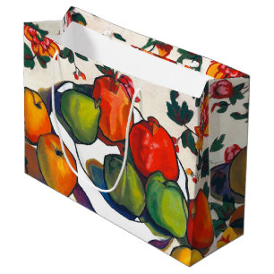 Jewish New Year Rosh Hashanah Fine Art Large Gift Bag