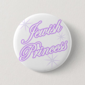 Jewish Princess purple 6 Cm Round Badge