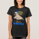 Jewish Pug Menorah Happy Hanukkah Chanukah  Dog T-Shirt<br><div class="desc">Jewish Pug Menorah Happy Hanukkah Chanukah  Dog.</div>