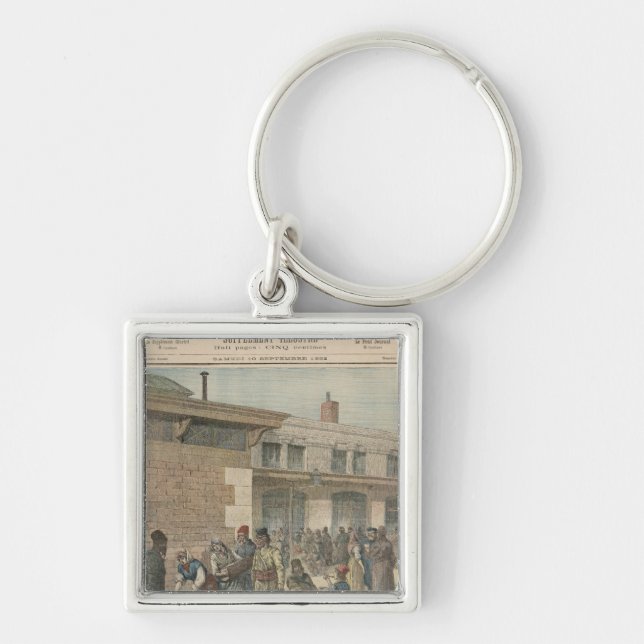 Jewish Refugee Camp Key Ring (Front)