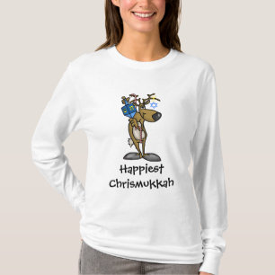 Jewish Reindeer Chrismukkah T-Shirt