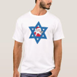 JEWISH SANTA T-Shirt<br><div class="desc">Holiday Humour T-shirts and Apparel Funny Holiday Gear: T-shirts, Hoodies, Stickers, Buttons, and gifts.</div>