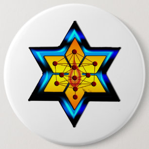 Jewish SPirituality 6 Cm Round Badge
