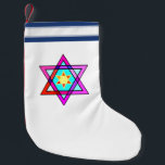 Jewish Star Of David<br><div class="desc">Jewish gifts and gift ideas with stained glass Jewish Star of David.</div>