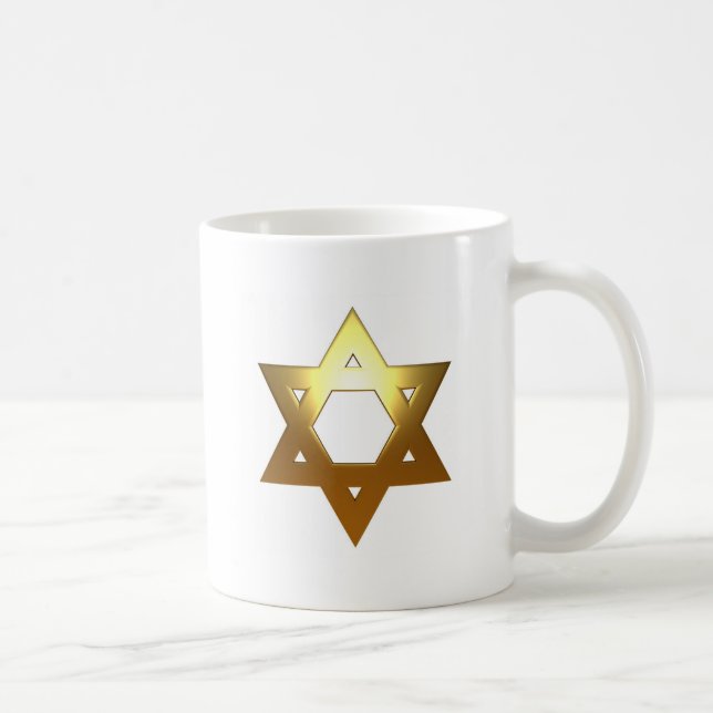 Jewish Star of David Coffee Mug (Right)