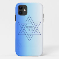 Jewish Star Of David Hebrew Chai