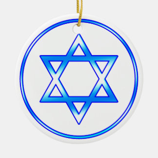 Jewish Star of David Ornament