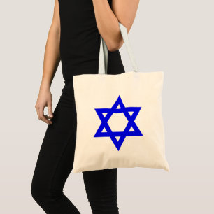 ✡︎ Jewish Star of David Tote Bag