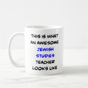 jewish studies teacher, awesome coffee mug