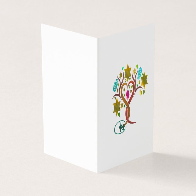 Jewish Tree of Life Gift Card Set (Outside)