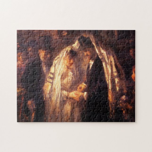 Jewish Wedding Ceremony Jigsaw Puzzle (Horizontal)