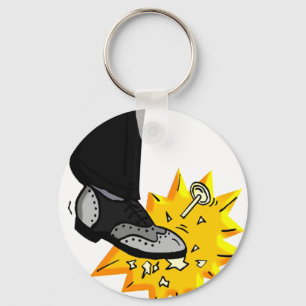 Jewish Wedding Key Ring
