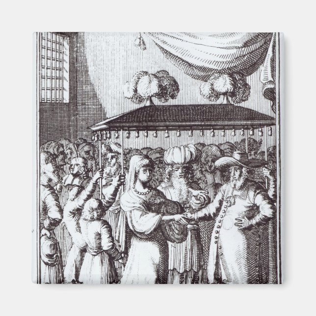 Jewish Wedding Magnet (Front)