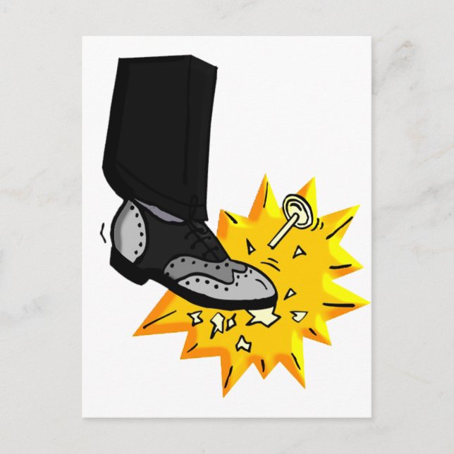 Jewish Wedding Postcard (Front)