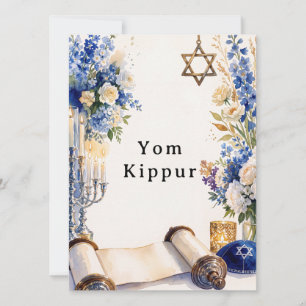 Jewish Yom Kippur Invitation
