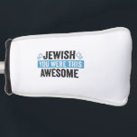 Jewish You Were This Awesome Funny Hanukkah Gift  Golf Head Cover<br><div class="desc">funny, hanukkah, jewish, jew, holiday, matzo, honey, birthday, gift, bee, </div>