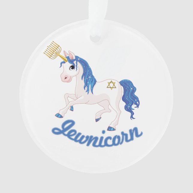 JEWNICORN ORNAMENT (Front)