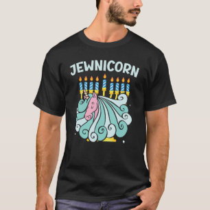 Jewnicorn Unicorn Rosh Hashanah Holiday Jewish New T-Shirt