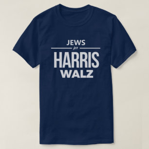 Jews for Harris Walz T-Shirt