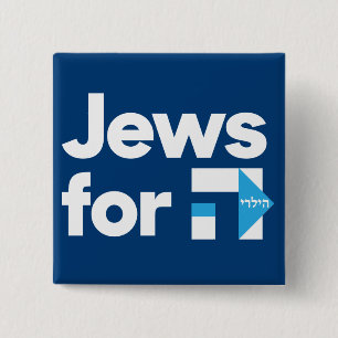 Jews for Hillary button