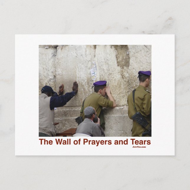 JEWS FOR JERUSALEM GIFT POSTCARD (Front)