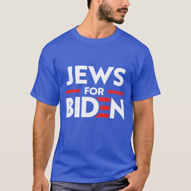 JEWS FOR JOE BIDEN T-Shirt (Front)