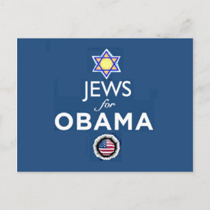 JEWS OBAMA Postcard