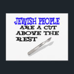 Jews Postcard<br><div class="desc">Postcard Horizontal Template</div>