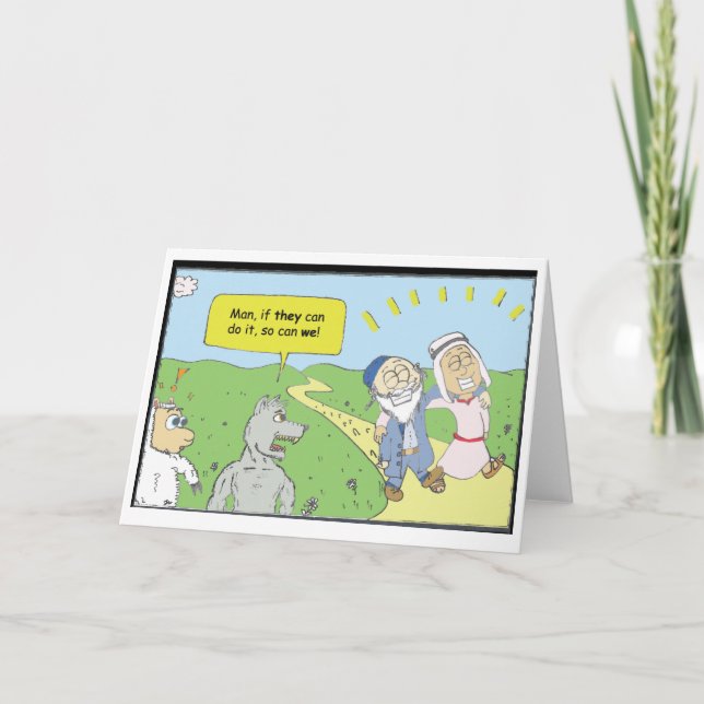 Jews vs Muslims Card (Front)