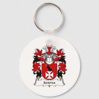 Jezierza Family Crest Key Ring