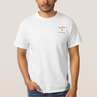 JFD-2 sided, white, value T-Shirt