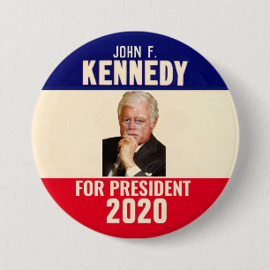 JFK 2020 7.5 CM ROUND BADGE