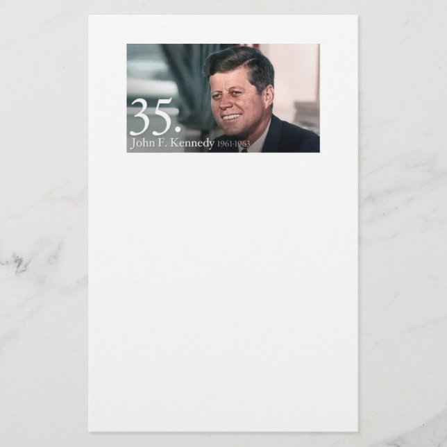 JFK 35 STATIONERY (Front)