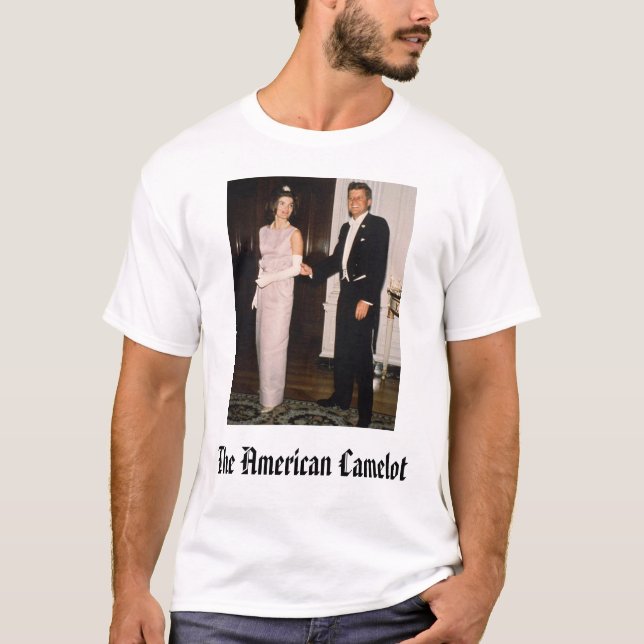 JFK and Jackie, The American Camelot T-Shirt (Front)