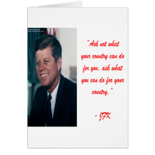 JFK & Ask Not Quote