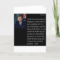 JFK & Famous Quote Re Israel