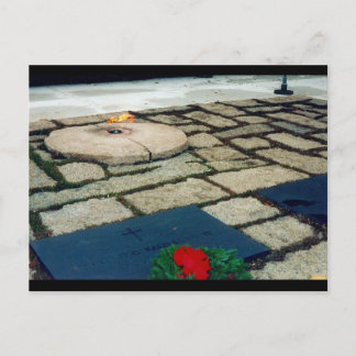 jfk flame postcard