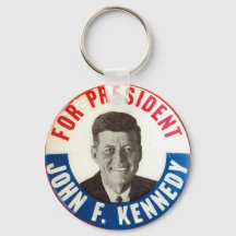 JFK for President - Keychain