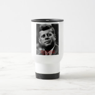 JFK "Forgive Not Forget" Wisdom Quote Gifts & Card Travel Mug