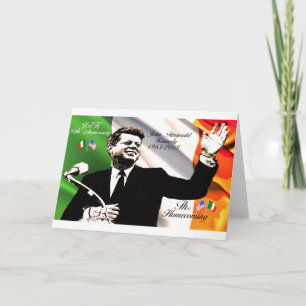 JFK Greeting card