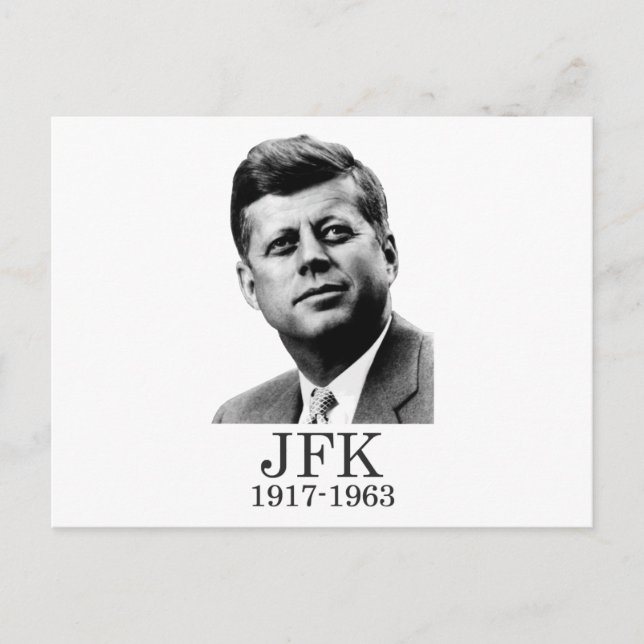 JFK - John F. Kennedy Postcard (Front)