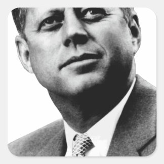 JFK - John F. Kennedy Square Sticker
