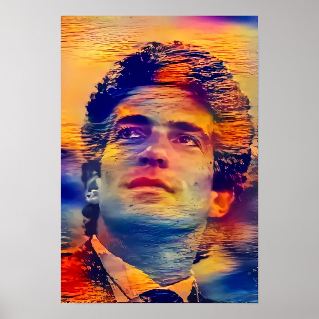 JFK Jr. - Island Sunset - Poster (Front)