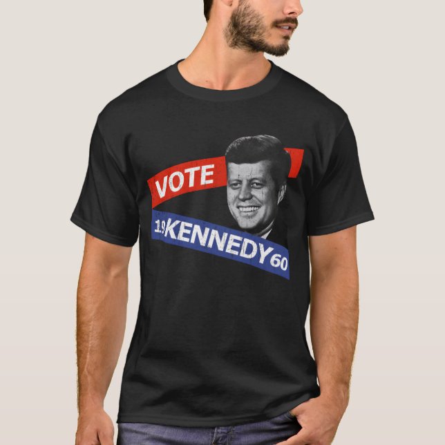 JFK Kennedy Retro boy T-Shirt (Front)