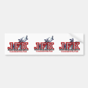 JFK LOGO Bumper Sticker