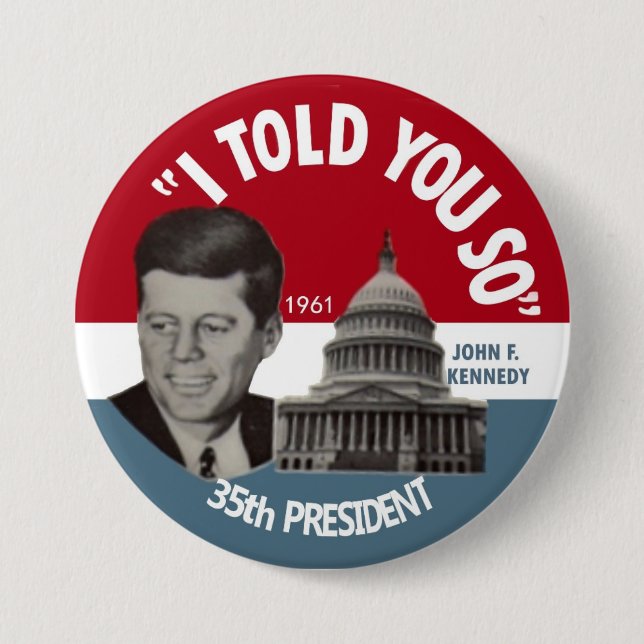 JFK Memorial Pin 1961 (Front)