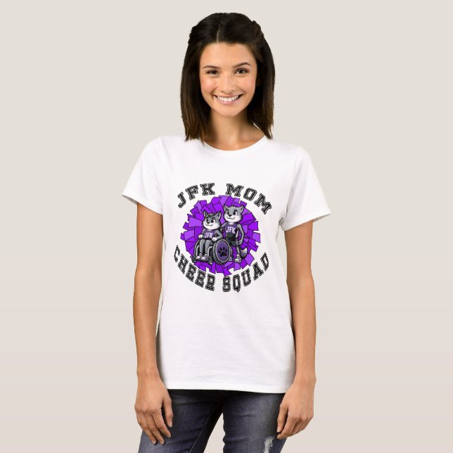 JFK Mum Cheer Squad T-Shirt (Front Full)