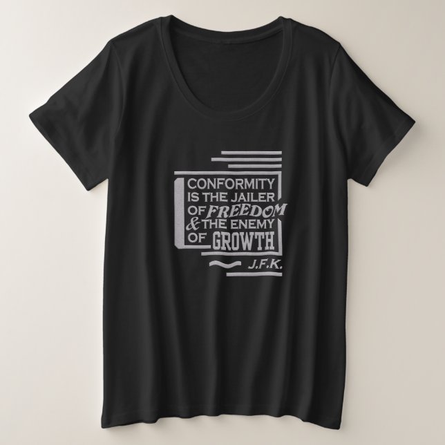 JFK quote shirts & jackets (Design Front)