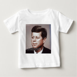 JFK Repair The Roof Famous Quote Baby T-Shirt