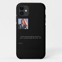JFK "Saving Rich & Poor" Quote iPhone 5 5/S Case